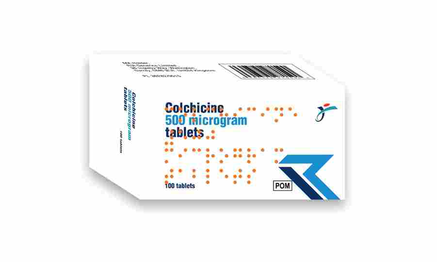 Colchicine 0.5mg Tablets 100s'_UK